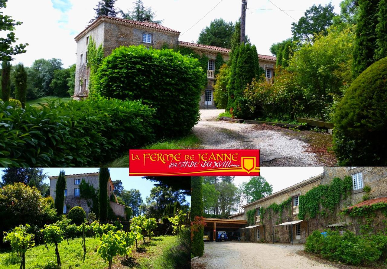 Bed and Breakfast La Ferme De Jeanne Saint-Girons  Zewnętrze zdjęcie